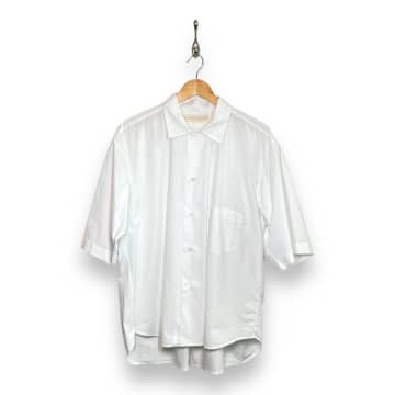 Jan Machenhauer Fred Oversize Shirt Poplin/white