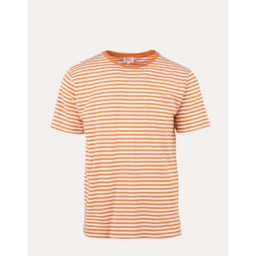 Armor-lux T -shirt Heritage In Orange