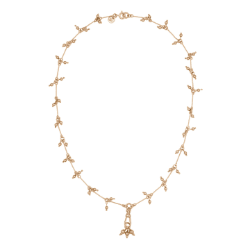 Luj Paris India Multibells Necklace In Gold