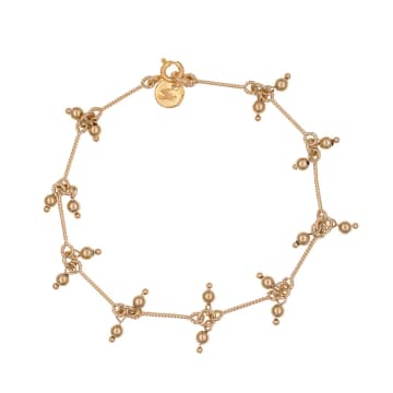 Luj Paris India Multibells Bracelet In Gold