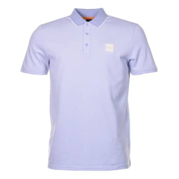 Hugo Boss Light Purple Peoxford Short Sleeve Polo Shirt | ModeSens