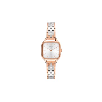 Komono Rose Gold Silver Kate Estate Wrist Watch