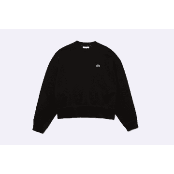 Shop Lacoste Wmns Sweatshirt Black