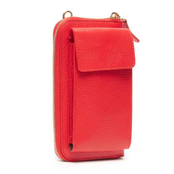 Elie Beaumont Red Phone Bag
