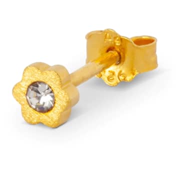 Lulu Copenhagen Blomst Gold Plated Earring