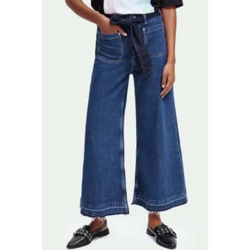 Maison Scotch The Wave Flare Jeans In Blue