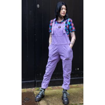 Run And Fly Run & Fly Lavender Stretch Corduroy Dungarees