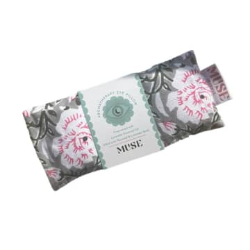 Muse Eye Pillow Natural Lavender Scented Floral Green