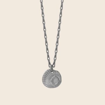 A Weathered Penny Priya Necklace | Silver In Metallic