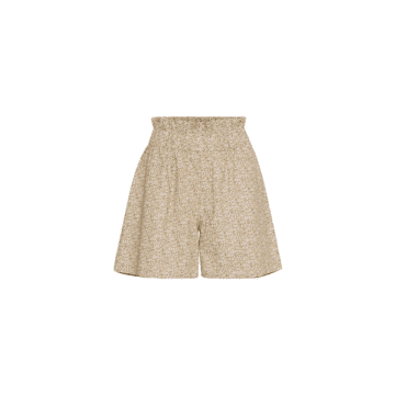 Kaffe Miam Shorts In Yellow Small Flowers
