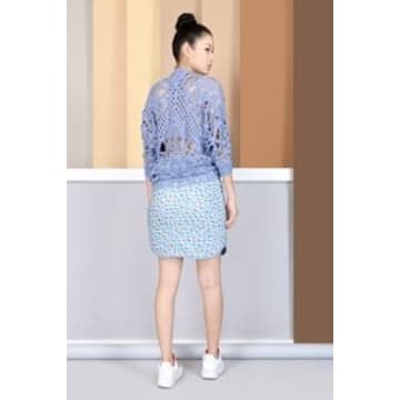 Conditions Apply Nitira Knitted Top Sky Blue