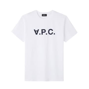 Shop Apc White Vpc T Shirt