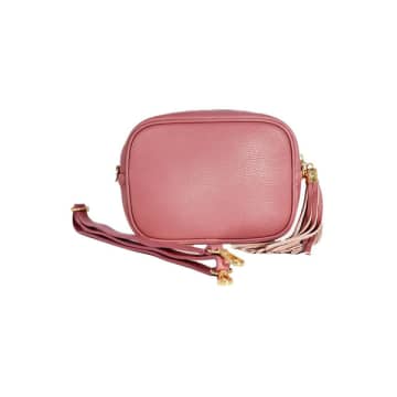Msh Dusty Pink Italian Leather Camera Bag