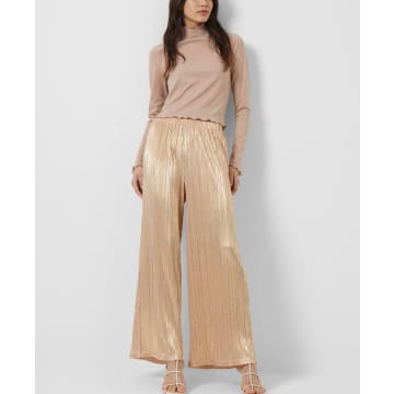 French Connection Shimmer Pink Sky Jersey Culottes