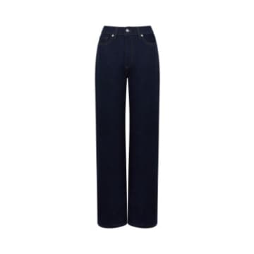 French Connection Clean Indigo Conscious Stretch Wide Leg Jeans