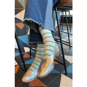 Le Bon Shoppe Wally Irish Green Sneaker Socks