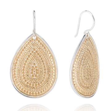 Anna Beck Large Dotted Teardrop Earrings