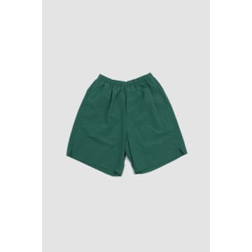Beams Nylon Mini Ripstop Military Athletic Shorts Green