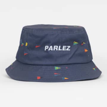 Parlez Palez Topaz Bucket Hat In Navy In Blue