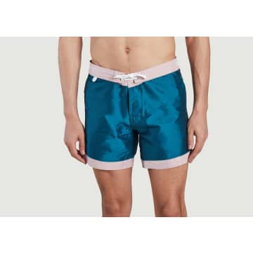 Cuisse De Grenouille Two-tone Swim Shorts
