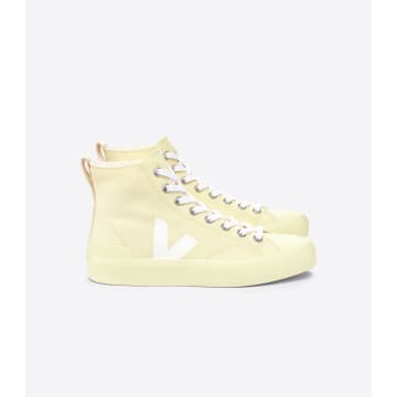 VEJA BUTTER WHITE WATA II CANVAS SHOES WITH BUTTER SOLE