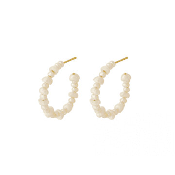 Pernille Corydon Liberty Hoop Earrings In Metallic