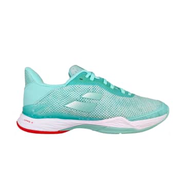 Babolat Tennis Jet Shoes Tere Clay Donna Yucca/white