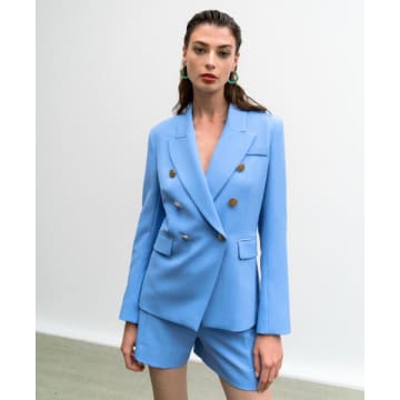 Access Fashion Tailored Blazer Anya In Blue