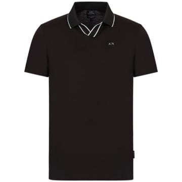 Armani Exchange Polo In Blue