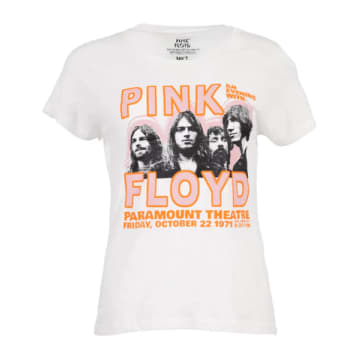 Boho Beach Fest Mkt Studio Tyche Pink Floyd T-shirt In White