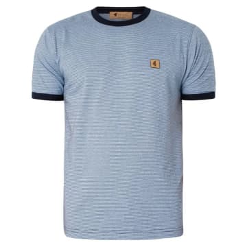 Gabicci Vintage Wilkins Striped T-shirt In Blue
