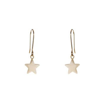 Just Trade Luna Star Drop Earrings