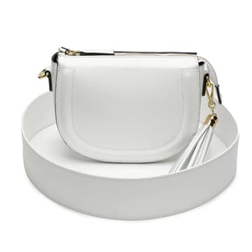 Elie Beaumont Saddle Bag In White