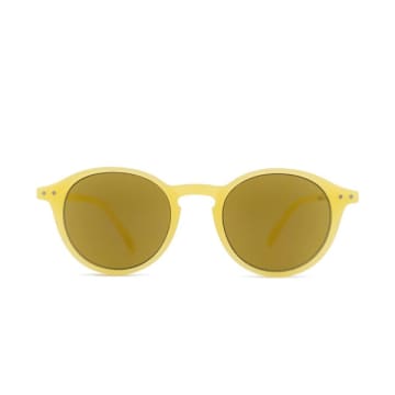 Izipizi Shape D Glossy Ivory Sun Reading Glasses In Yellow