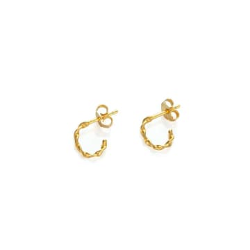 One & Eight Ltd Gold Tula Earrings