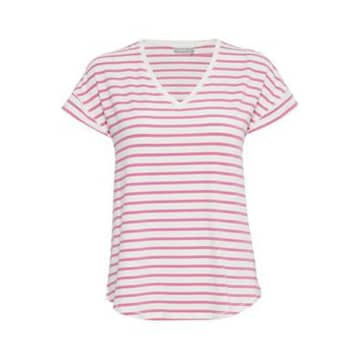 Fransa Camellia Rose Mix Feporsi T Shirt In Pink
