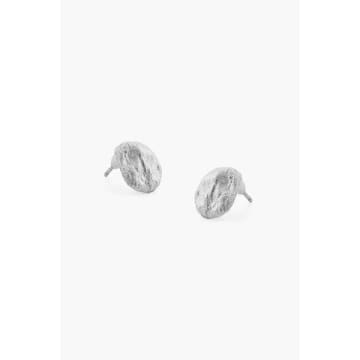 Tutti & Co Silver Revel Earrings In Metallic