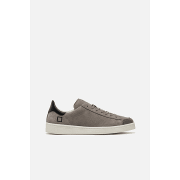 Date Grey Twist Nabuk Sneakers
