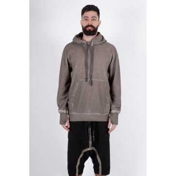 ISAAC SELLAM EXPERIENCE SAND TAPE DETAIL OVERSIZED HOODIE