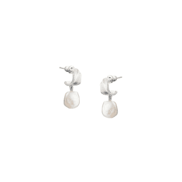 Tutti & Co Ea444s Freshwater Pearl Earrings In Metallic