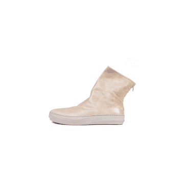 The Last Conspiracy Beige Pedro Leather Boots In Neturals