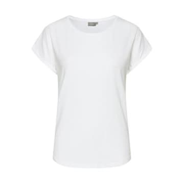 B.young Pamila T- Shirt Jersey In Off White