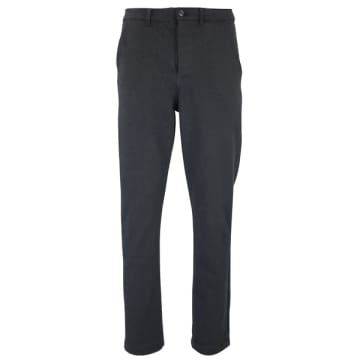 Hannes Roether Black Cotton Relaxed Fit Jersey Trousers