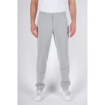 Remus Uomo Grey Stretch Fit Cotton Trouser