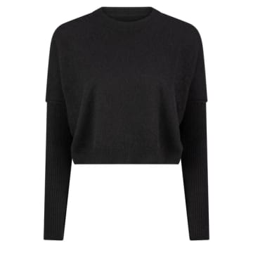 Lilly Pilly Miri Cashmere Knit In Black
