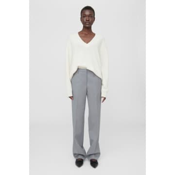 Shop Anine Bing Classic Pant In Grey