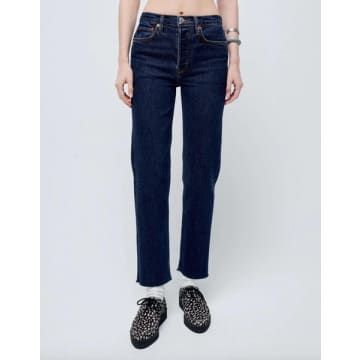 Shop Re/done Dark Rinse Stovepipe Jeans