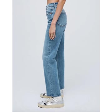 Re/done 70s Stovepipe Classic Faded Blue Jeans