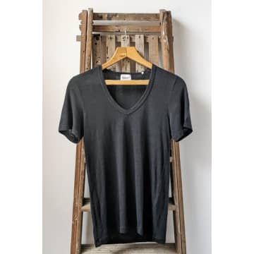 Marant Etoile Kranger Black Linen T-shirt