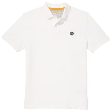 Shop Timberland Millers River Pique Polo In White